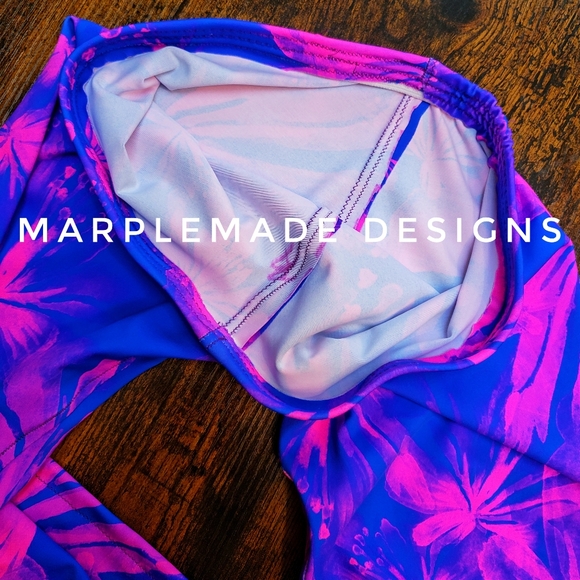 NWT*24x37 flares X Small/ X Long💜MarpleMade Designs  super soft yoga, low rise, - Picture 12 of 16